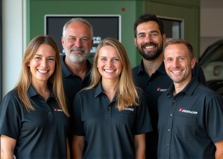 Équipe Lavage Excellence à Lyon, souriante et professionnelle
