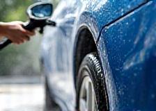 Photo lavage extérieur automobile